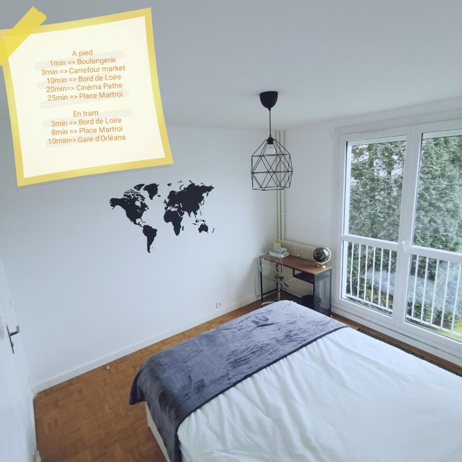Chambre Monde Tout Confort Saint-Marceau Orléans Esterno foto
